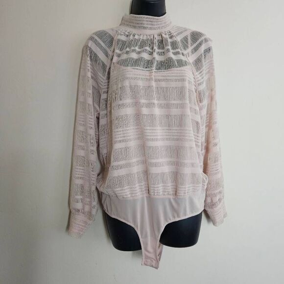 BCBGMAXAZRIA Turtleneck Knit Bodysuit - Picture 2 of 12